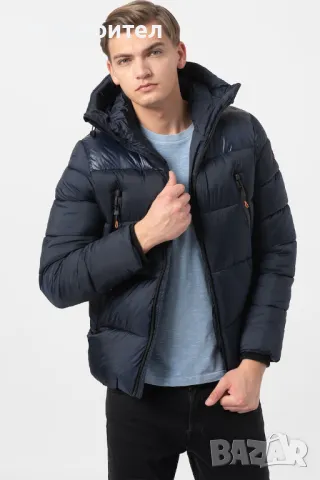 Мъжко подплатено зимно яке Geographical Norway размер M, снимка 5 - Якета - 48274390