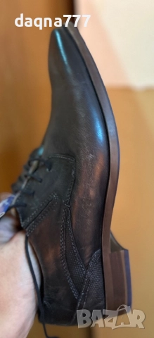 Страхотни ръчно изработени швейцарски обувки Fretz Man № 46, снимка 5 - Официални обувки - 51678561