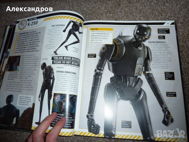 Star Wars Rogue One Ultimate Visual Guide подходяща за подарък, снимка 8 - Енциклопедии, справочници - 44181815