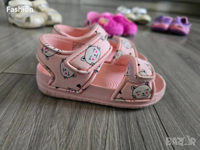 Лот от сандалки за момиченце. 21-22 номер, снимка 7 - Детски сандали и чехли - 53997929