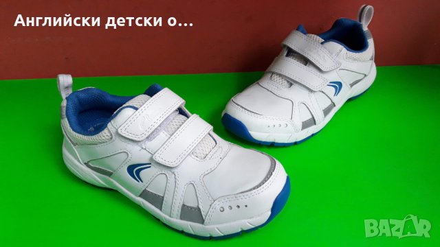 Английски детски маратонки естествена кожа-CLARKS , снимка 1 - Детски маратонки - 31897417