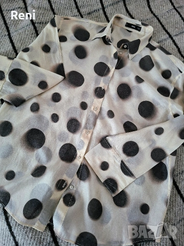 Разкошна риза на Mango, нова, снимка 5 - Ризи - 54170767