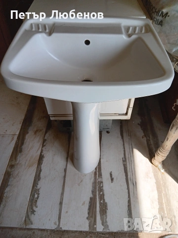 Мивка за баня с конзола