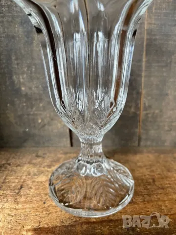 Комплект от 4 // Vintage Italy "Fidenza" Ruffled/Tulip, снимка 7 - Прибори за хранене, готвене и сервиране - 48245274