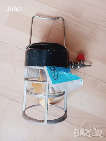 Туристическа Лампа на Пропан Бутан Газ Англия, снимка 2 - Други спортове - 49747763