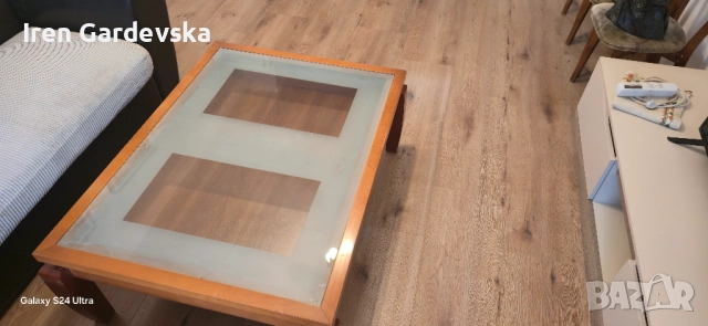 холна маса от дърво с повдигащ механизъм на плота, снимка 3 - Маси - 52902919