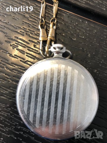 Джобен старинен часовник МЪЛНИЯ , снимка 7 - Джобни - 42145370