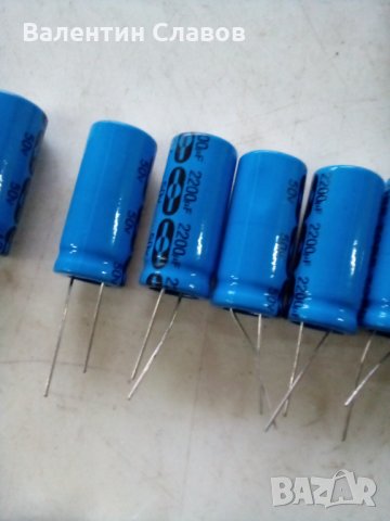 Електролитни кондензатори, снимка 6 - Друга електроника - 31233125