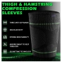 Компресионни ръкави за бедра beister, опора за подколянно сухожилие, снимка 3