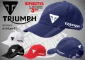 Triumph тениска и шапка st-black-tri, снимка 6