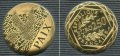 Златна монета 250 евро "Гълъб на мира" 2013 3.89 грама