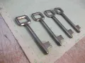 Лот от 4 бр. ключа за брава, снимка 4