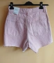 дамски, къси, дънкови панталони-Zara -Нови- розови, снимка 3