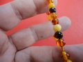 Страхотна гривна натурален кехлибар 3, снимка 4
