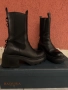 Черни ботуши естествена кожа badura, снимка 1