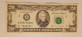 20 долара САЩ 1995 Старият вид ,, Малка глава " , Банкнота от Америка 
