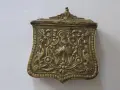 Автентичен фишеклък барутник паласка, снимка 1