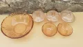 Сервиз цветно стъкло, снимка 1