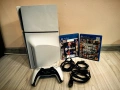 Продавам отличен PS5 Slim (Playstation 5 Slim) + 1 бр. контролер и игри подарък, снимка 1