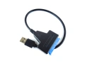 Кабел SATA към SSD Hard Drive  22-пинов адаптер към USB 3.0 / 2.0 до 6 Gbps за 2.5 Inch , снимка 3