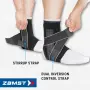 Чисто Нова Ортеза за Глезен Zamst A1 Black (Размер M - За ДЕСЕН крак) , снимка 4