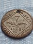 Сребърна монета 7 кройцера 1802г. Франц втори Виена Свещена Римска империя 26765, снимка 5