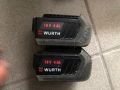 Батерии маkita ,Bosch,wurth ,milwaukee stihl, снимка 14