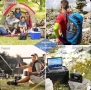 MARBERO Преносима електроцентрала 88Wh къмпинг литиева батерия с AC контакт 120W max, снимка 2