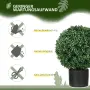HOMCOM Изкуствено растение чемшир, снимка 4