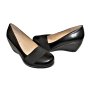 Дамски ежедневни обувки в черно на платформа 82850, снимка 2