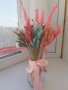 Сноп 10 бр натурален Овален лагурус Заешка опашка пухчета декорация аранжиране ваза букет цветя сухи, снимка 6