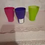 Комплект цветни Чаши , снимка 3