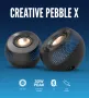 Creative Pebble X 2.0 USB-C, RGB осветление, Bluetooth 5.3, USB аудио/, снимка 3