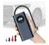 Преносим компресор за гуми (помпа) с LED дисплей и вградена батерия Air Pump Промо цена!, снимка 4