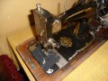 № 006 стара шевна машина - JUNKER & RUH - БРИТАНИЯ  - с дървена кутия   - с ключе  - работеща   - от, снимка 4