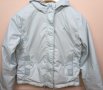 Детско яке Zara оригинално, с качулка, за момиче, размер 146/158см, 11-13г. , цвят ярко светло син, снимка 2