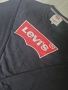 Мъжка блуза Levi’s 3XL черна с лого, снимка 2