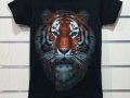 Нова мъжка тениска с дигитален печат Тигър, снимка 12