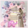 Нова украса Baby Shower Балони Сет за разкриване на пола момиче момче Декорация парти, снимка 7