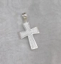 Сребърен медальон Кръст, снимка 1