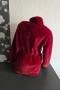 Ефектно дамско палтенце в цвят бордо, снимка 3