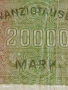 Райх банкнота 20 000 марки 1923г. Германия уникат за КОЛЕКЦИОНЕРИ 53249, снимка 8