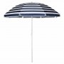 3000053623 Плажен,градински чадър чупещ XL син AG228