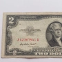 2 долара/DOLAR ,САЩ/USA/червен печат/RED seal -1953 година, снимка 4