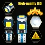 10 бр. малки габаритни крушки за арматурно табло T5 3SMD LED супер ярък 3030 LED вътрешно осветление, снимка 8