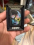 оригинална запалка zippo black mate с череп, снимка 1