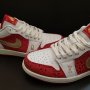 Nike Air Jordan 1 Low Spades SE Оригинални Найк Обувки Маратонки Размер 44 Номер , снимка 6
