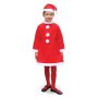 Коледен детски костюм на Дядо Коледа за момиче, снимка 1