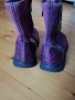 Лилави кожени ботуши 26 номер, снимка 3