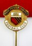 Манчестър юнайтед-Футболен клуб-Англия-Стара значка, снимка 1 - Колекции - 39266991